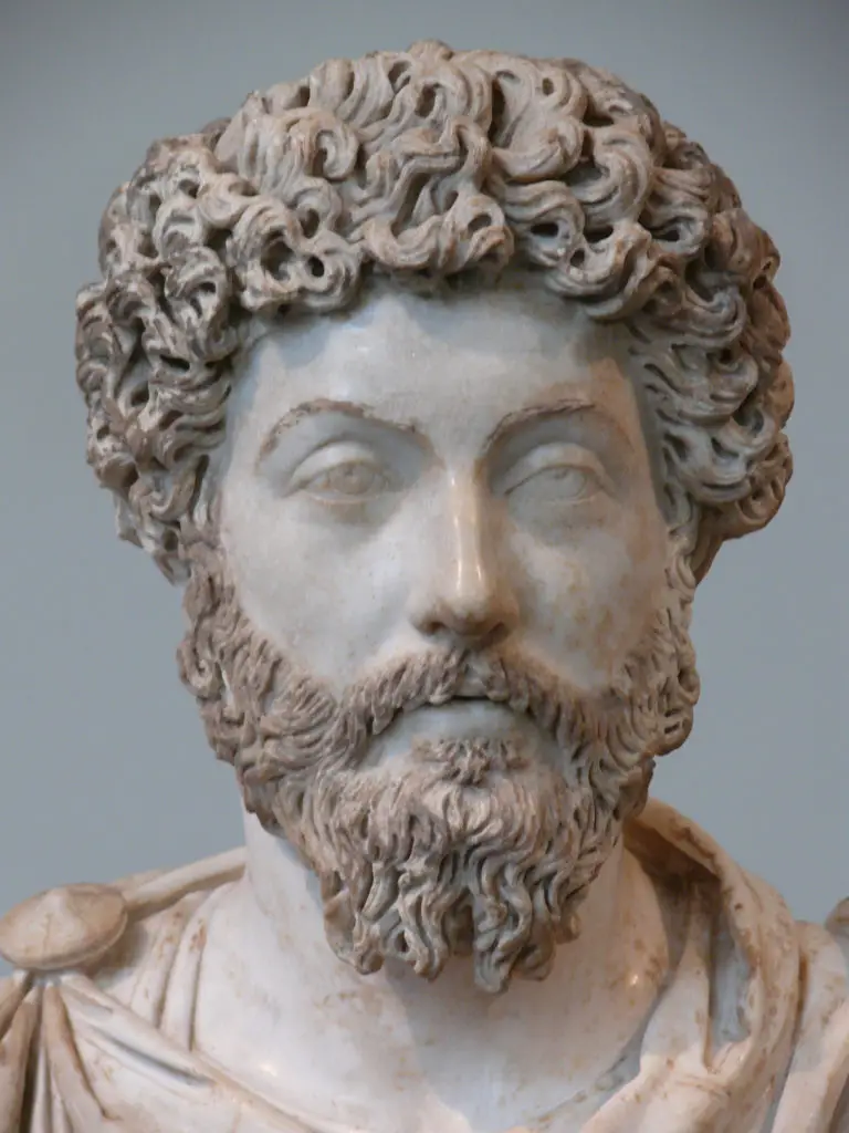 Busto de Marco Aurelio.