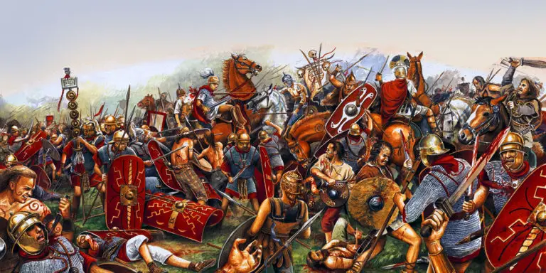 Batalla de la guerra de las galias