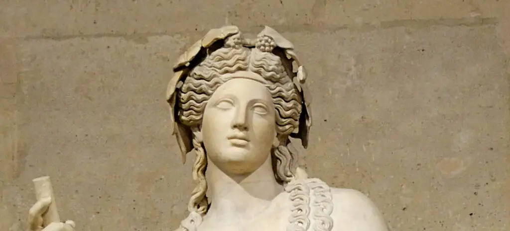 Estatua del dios Dionisio.