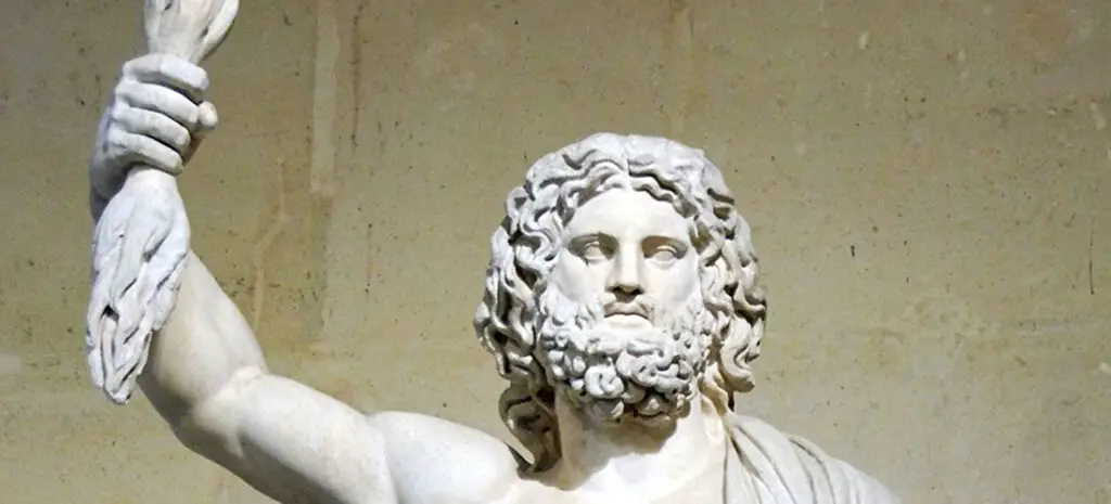 Estatua de Zeus.