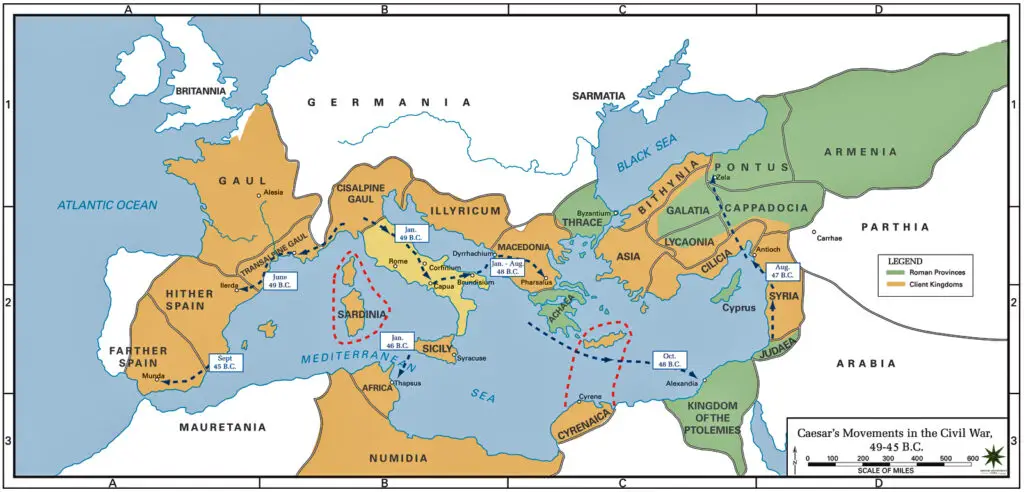 Territorios república durante los eventos de la Guerra civil.