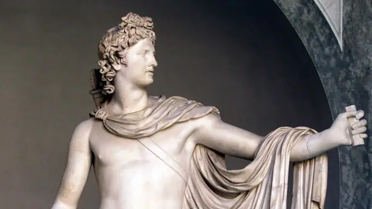 Estatua de Apolo.